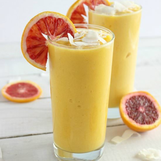 Tropical Detox Smoothie - Recipe photo by Purely Katie