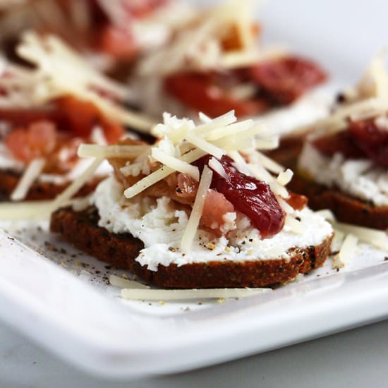 Lori's Surprise Canapés - Recipe photo by EatInEatOut Magazine