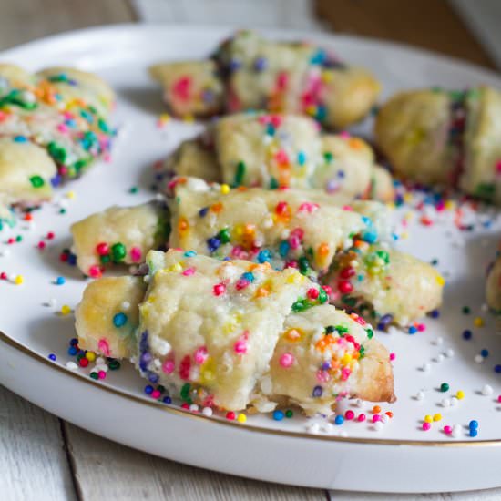 Funfetti Rugelach - Recipe photo by WhatJewWannaEat