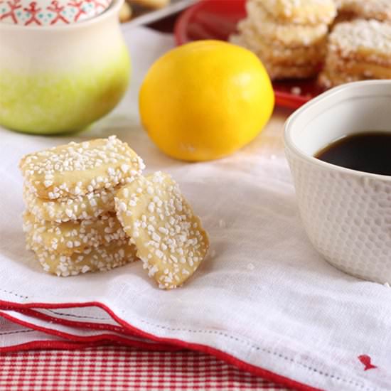 Lemon Shortbread Cookies - Recipe photo by Made In Our Kitchen