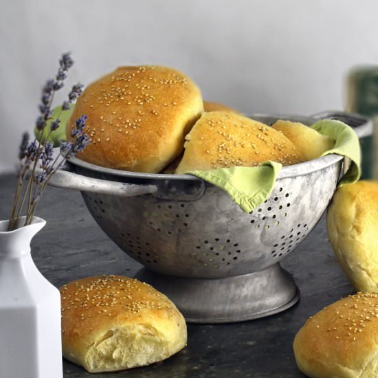 Soft and Tender Sandwich Buns - Recipe photo by Recipe Fiction