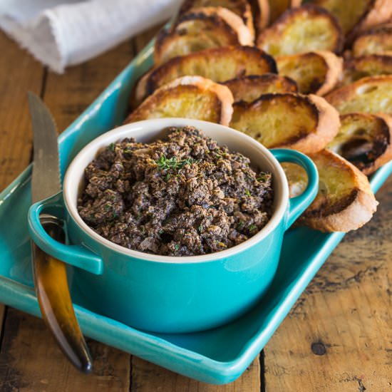 Mushrooms Duxelles - Recipe photo by Sally Cameron