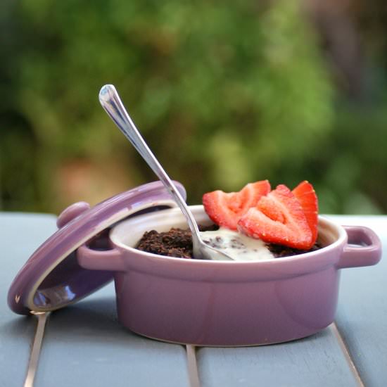 Healthy Chocolate Baked Oats - Recipe photo by SouthernInLaw