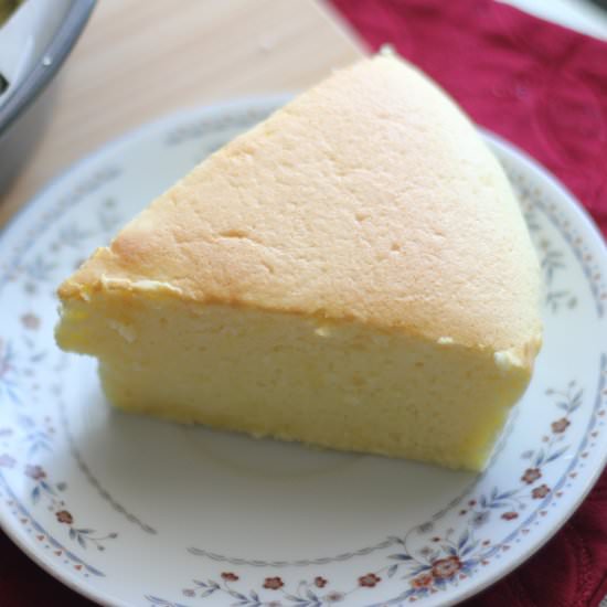 Japanese Cotton Cheesecake - Recipe photo by Boriville