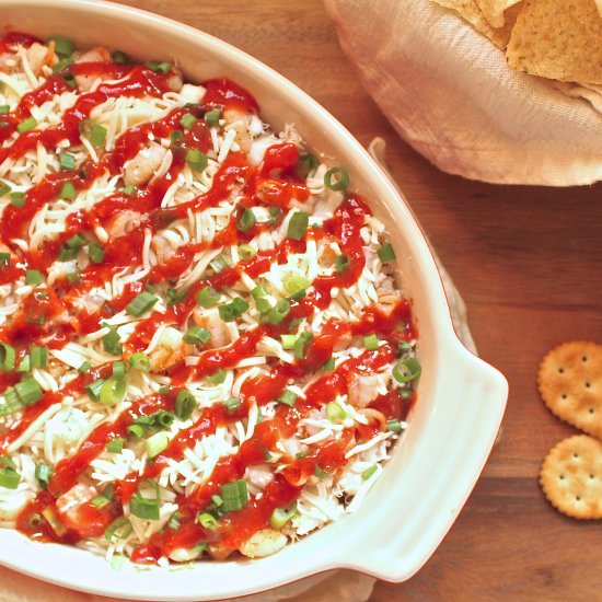 Layered Seafood Dip - Recipe photo by In Good Flavor