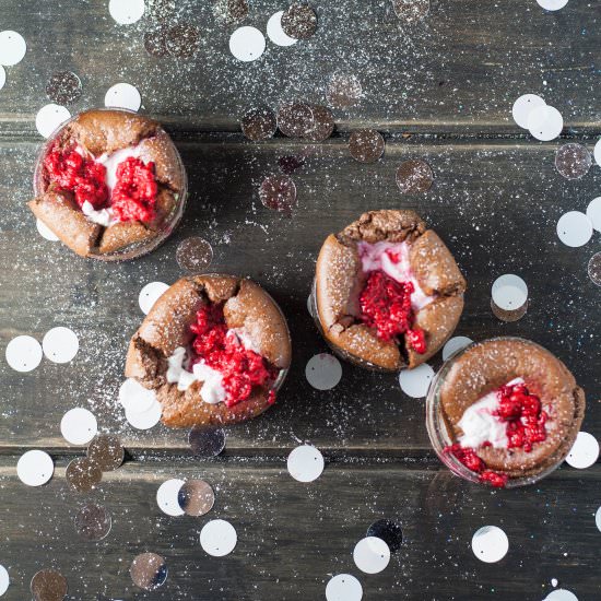 Chocolate Almond Soufflé - Recipe photo by tassedamour