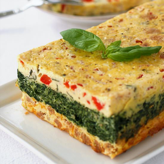 Striped Omelet - Recipe photo by RaisinandFig