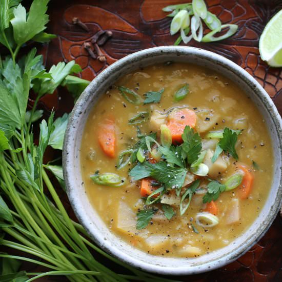 Soup Joumou - Recipe photo by Petit World Citizen