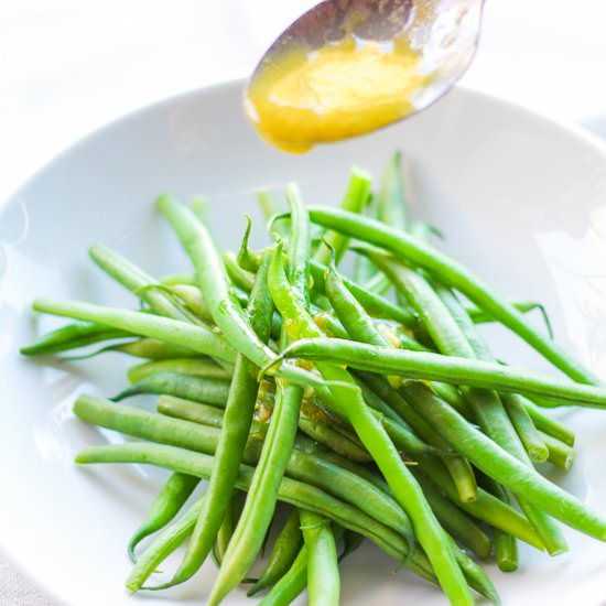 Tangy Garlic Dijon Vinaigrette - Recipe photo by Honest and Tasty