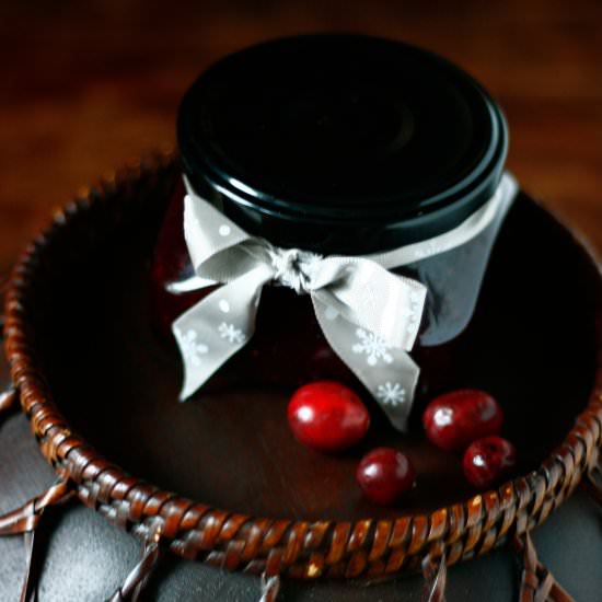 Cranberry Jam - Recipe photo by transglobalpanparty