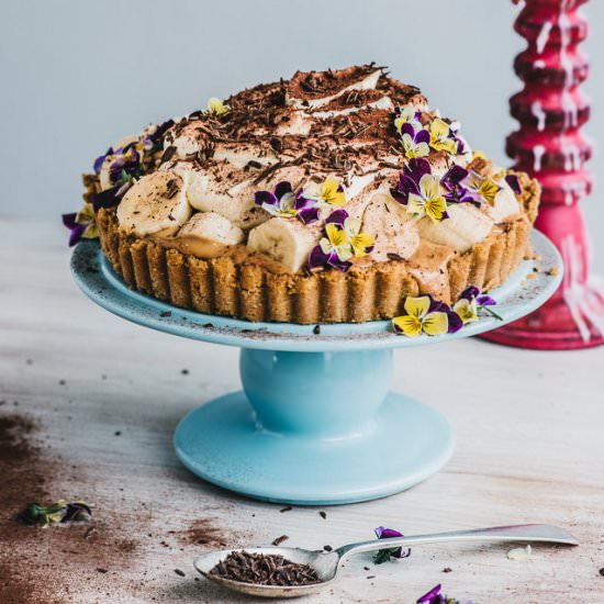 Miso Salted Banoffee Tart - Recipe photo by alanabread