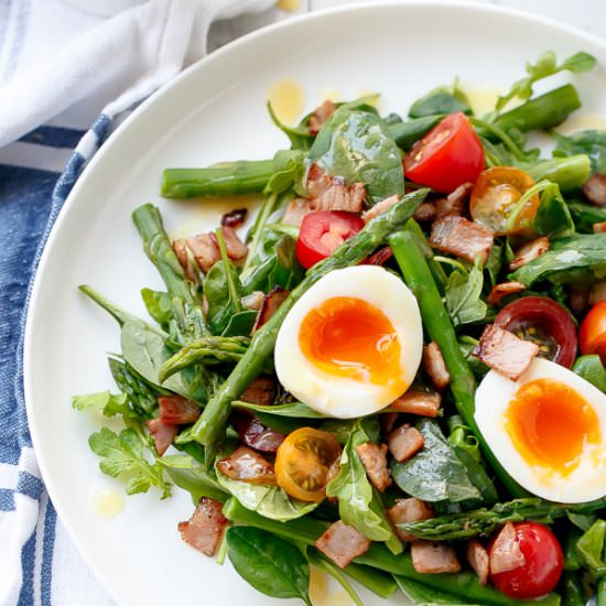 BLT Breakfast Salad - Recipe photo by Cafe Delites