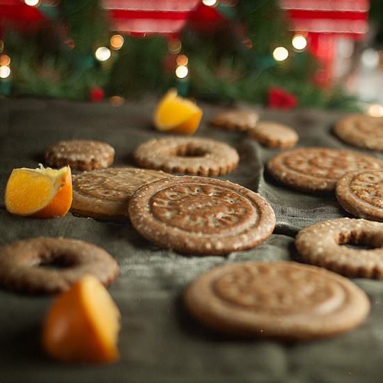 Orange-Glazed Gingerbread Cookies - Recipe photo by ourfreshkitchen