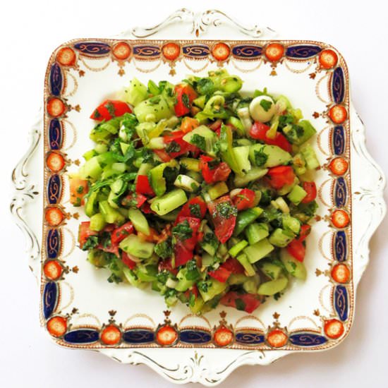 Turkish Shepherd's Salad - Recipe photo by olivetreekitchen