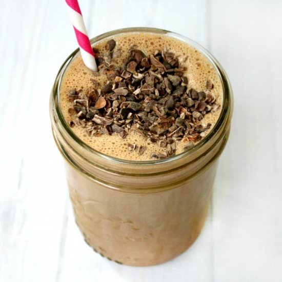 Chocolate Peanut Butter Smoothie - Recipe photo by thehealthyfamilyandhome
