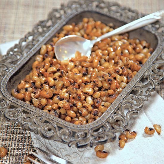 Lucky Fried Black Eyed Peas - Recipe photo by ourapronstrings