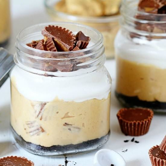Peanut Butter Reese's Cheesecake - Recipe photo by iambaker