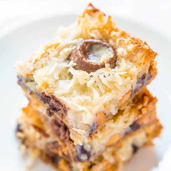 Seven Layer Bars - Recipe photo by Averie