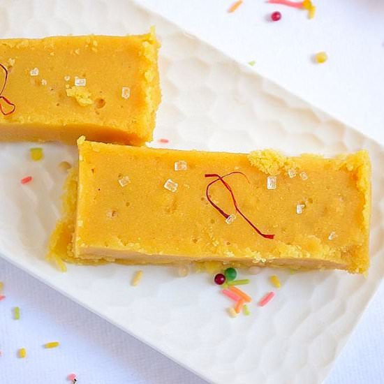 Gram Flour Fudge - Recipe photo by currytrail