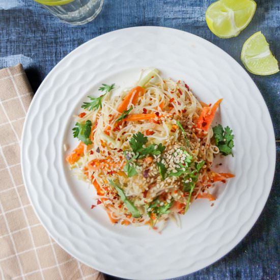 Rice Noodle Salad - Recipe photo by fascinatingfoodworld