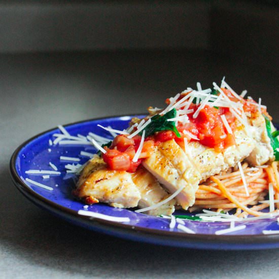 Chicken in a Rose Sauce - Recipe photo by Lisa G Cooks
