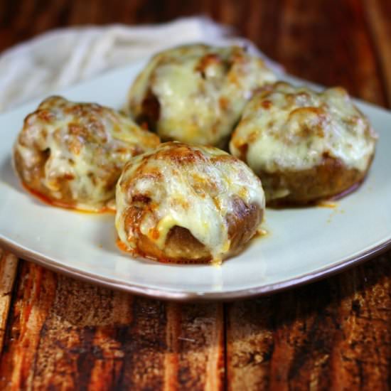 Chorizo and Gouda Stuffed Mushrooms - Recipe photo by Diary of a Humble Chef
