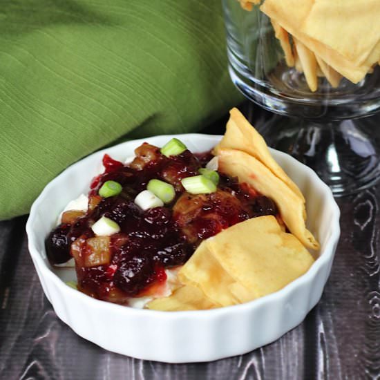 Cranberry Green Chili Spread - Recipe photo by Diary of a Humble Chef