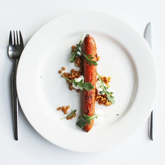 Salt Roasted Carrot - Recipe photo by Cocoetcocoa