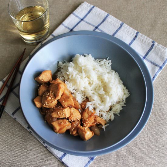 Fast teriyaki chicken - Recipe photo by Natalia_cocina