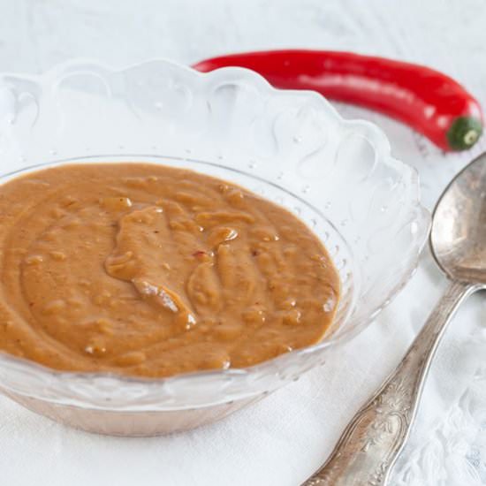 Satay sauce - Recipe photo by ohmydish