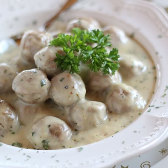 French Country Meatball Appetizers - Recipe photo by theloghomekitchen