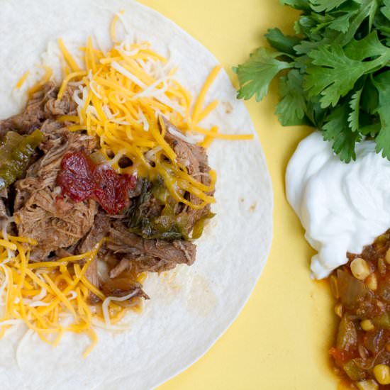 Brisket Tacos - Recipe photo by prairiecalifornian