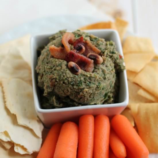 Hoppin' John Dip - Recipe photo by frugalfoodiemama