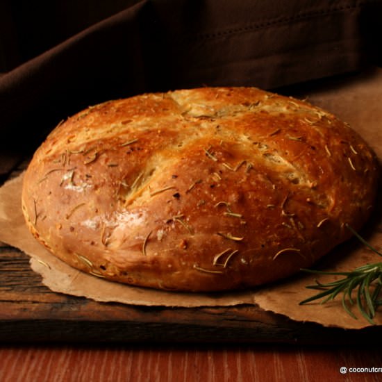 Rosemary garlic bread - Recipe photo by coconutcraze