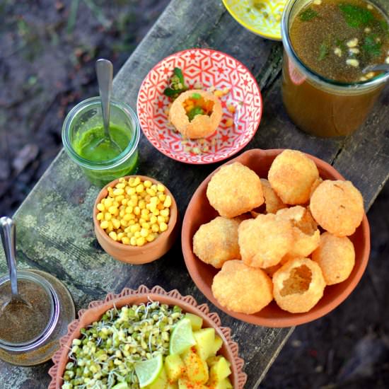 Pani Puri Golgappa Puchka - Recipe photo by spiceinthecity