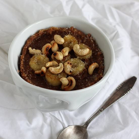 Millet Pudding with Dates - Recipe photo by Tosia