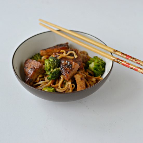 Black Pepper Tofu - Recipe photo by Hezzi-D