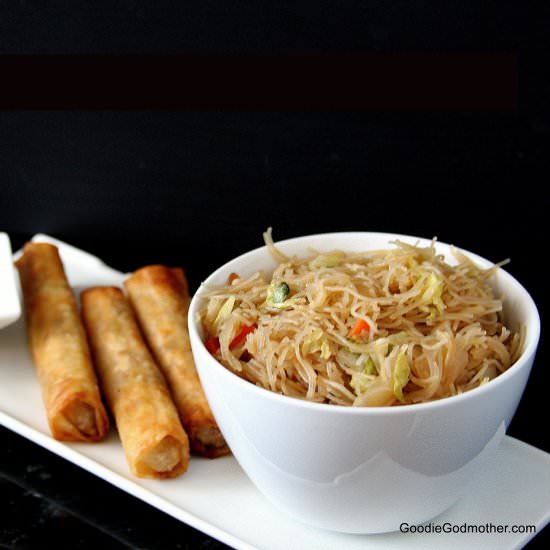 Turkey Lumpia & Vegetable Pancit - Recipe photo by GoodieGodmother