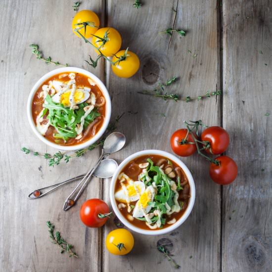 Tomato Onion Soup - Recipe photo by tassedamour