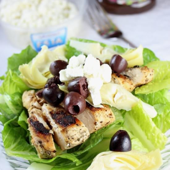 Greek Salad - Recipe photo by Simply Playful Fare