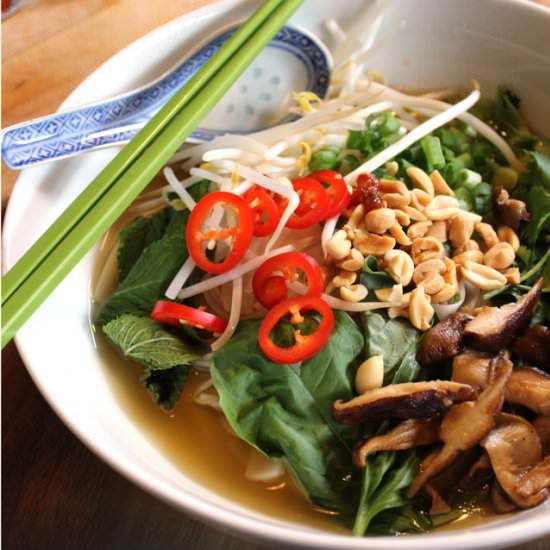 Quick Vegan Pho - Recipe photo by ItDoesntTasteLikeChicken