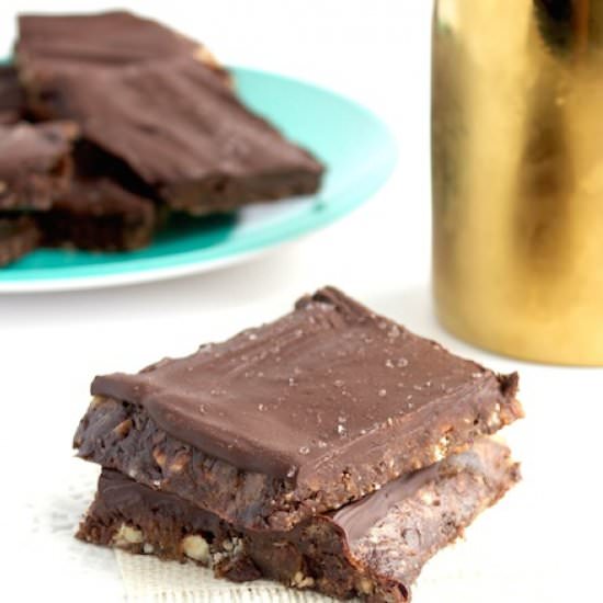 Double Chocolate Date Bars - Recipe photo by thealmondeater