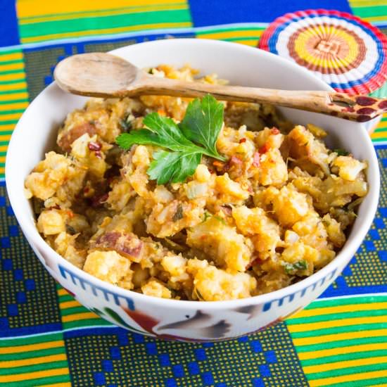 Creamy Sweet Potato Chickpea Curry - Recipe photo by noooo0oooora