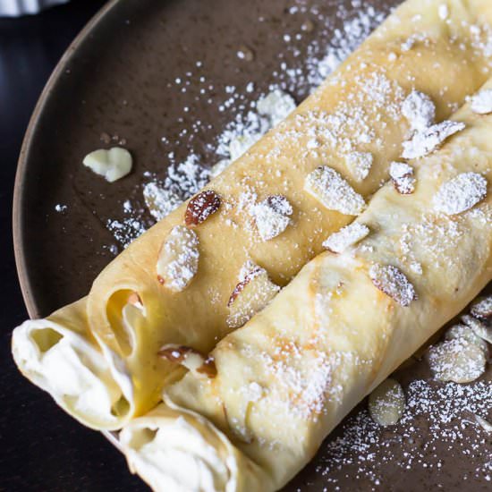 Vanilla Mascarpone Crêpes - Recipe photo by KitchenHighlights
