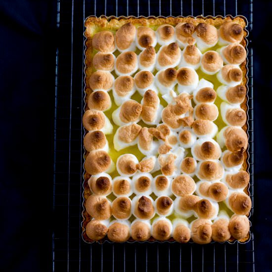 Yuzu Meringue Tart - Recipe photo by Coffee and Crumpets
