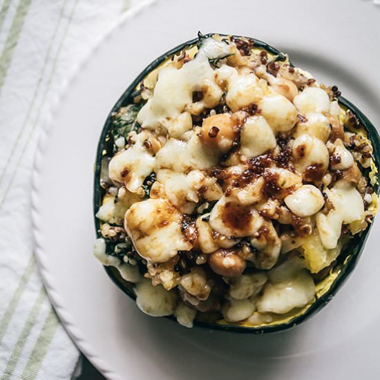 Stuffed Acorn Squash w/Quinoa - Recipe photo by lemonsandbasil