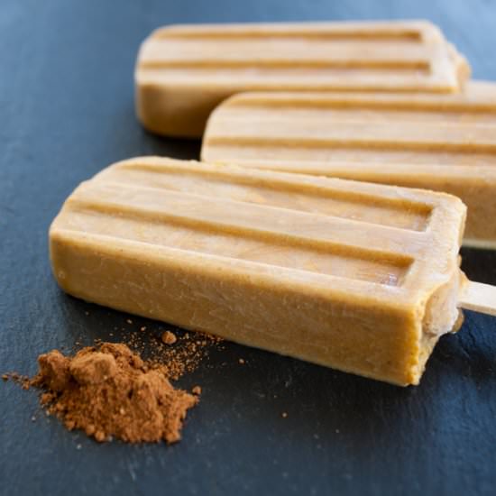 Pumpkin Spice Lattee Popsicles - Recipe photo by thumpkin