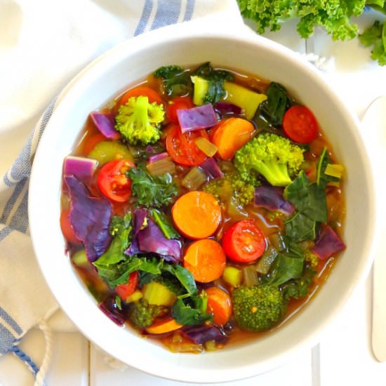Cleansing Detox Soup - Recipe photo by TheGlowingFridge