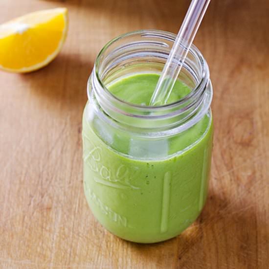 Mango Green Smoothie - Recipe photo by Cook Eat Well