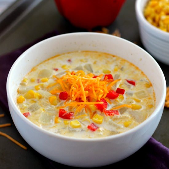 Creamy Corn Chowder - Recipe photo by pumpkinnspice